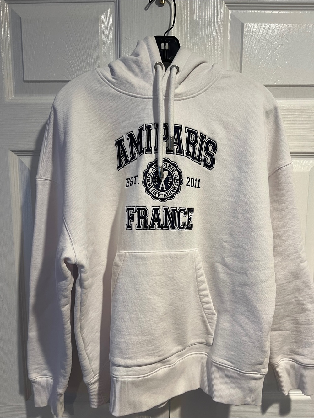 Ami Paris new without tags logo hoodie